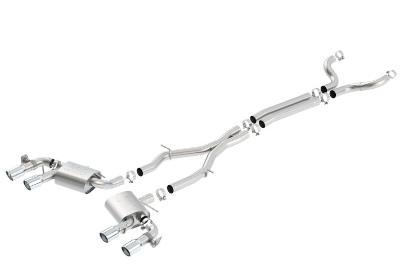 Borla Catback Exhaust System for 2017+ Chevy Camaro ZL1 6.2 ATAK Dual Split Rear Exit