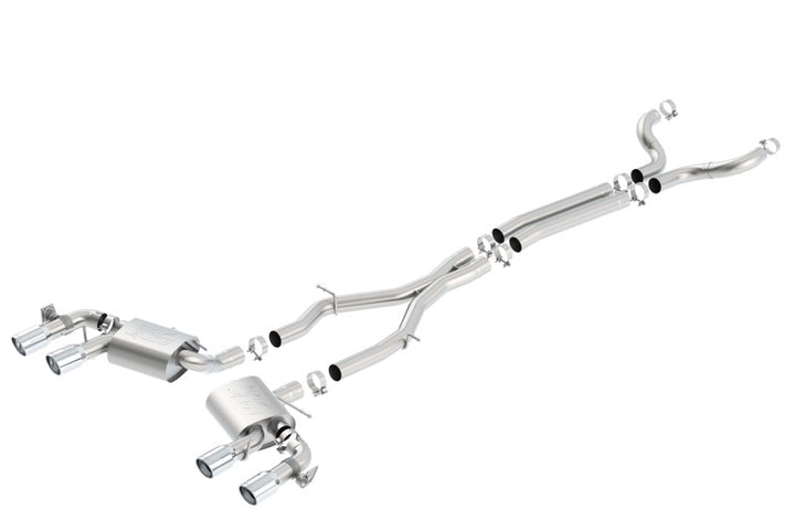 Borla Catback Exhaust System for 2017+ Chevy Camaro ZL1 6.2 ATAK Dual Split Rear Exit
