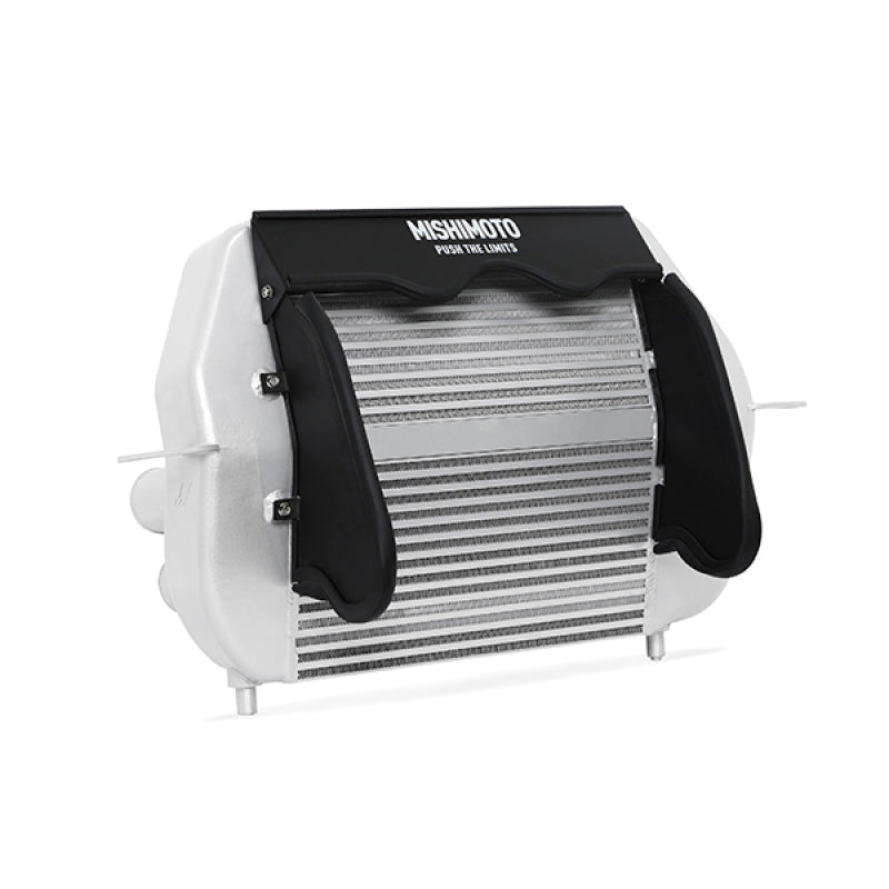 Silver Intercooler W Black Pipes 2011-14 Ford F150 EcoBoost