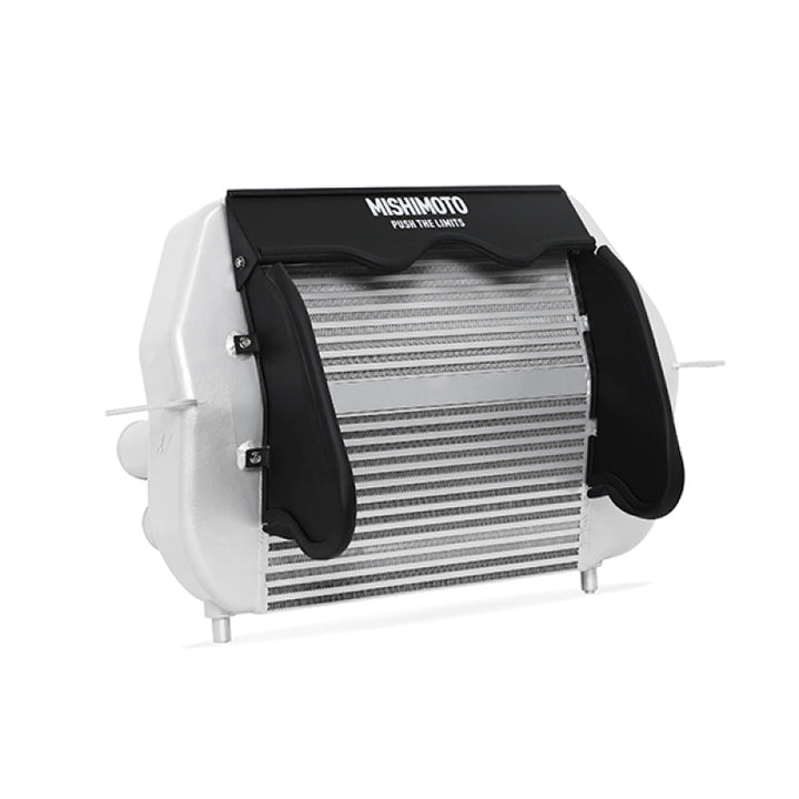 Silver Intercooler W Black Pipes 2011-14 Ford F150 EcoBoost