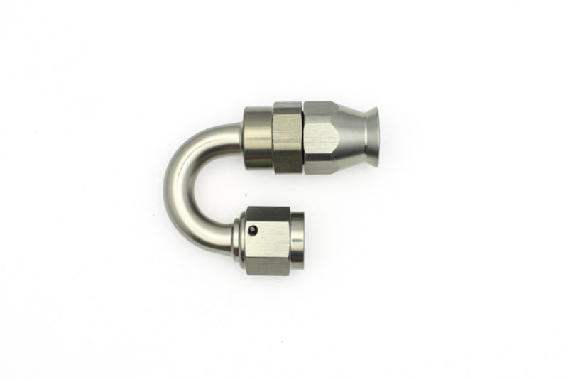 DeatschWerks 6An Female Swivel 180-Degree Hose End Ptfe (Incl. 1 Olive Insert)