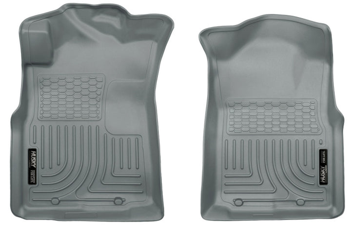Husky Liners WeatherBeater Front Grey Floor Liners for 05-15 Toyota Tacoma Crew/Extended/Standard Cab - OneFastShop