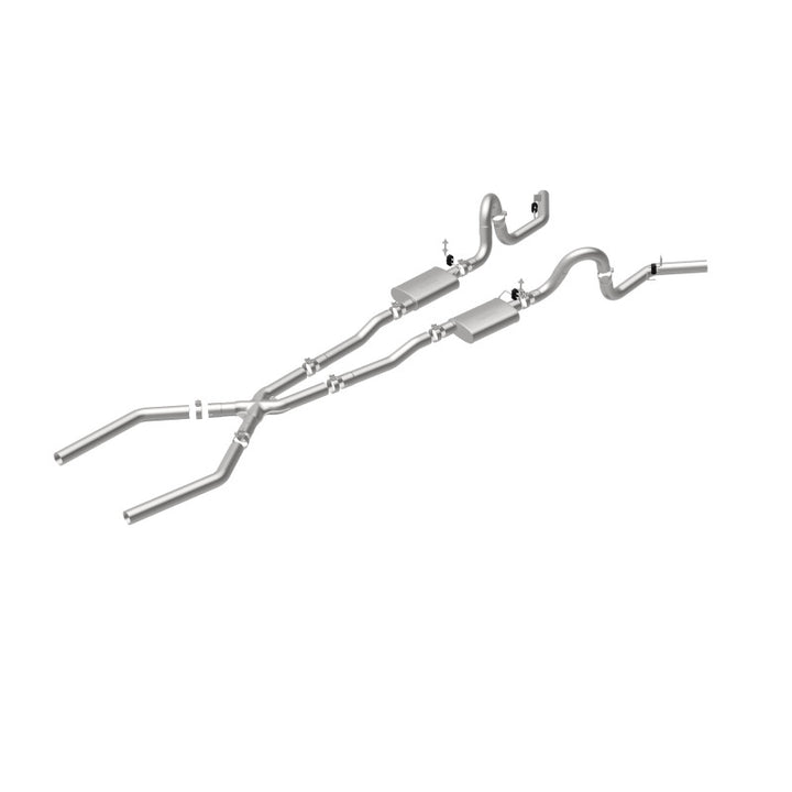 MagnaFlow Sys C/B 68-72 GM A-Body 3inch Exhaust System - Performance Upgrade