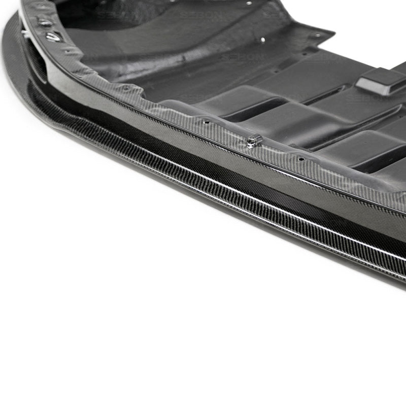 Seibon VS Style Carbon Fiber Front Lip for Nissan GTR R35 09-10 - OneFastShop