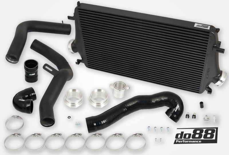 do88 BigPack Intercooler Kit - Saab 9-5 NG 2.0T Turbo4 2010-2011 - Black Hoses