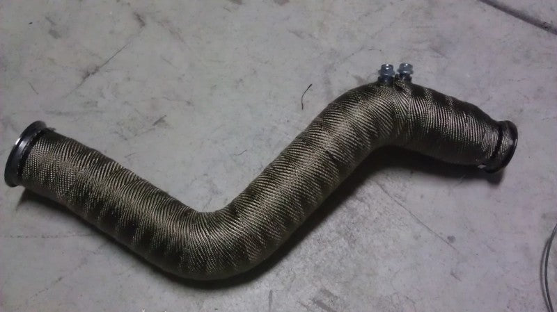 Mishimoto Exhaust Heat Wrap 2 Inch x 35 Feet with Stainless Locking Tie Set