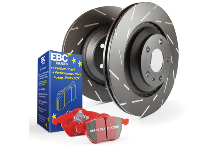 EBC S4 Brake Pad and Rotor Kit for Muscle Cars and Premium Imports
