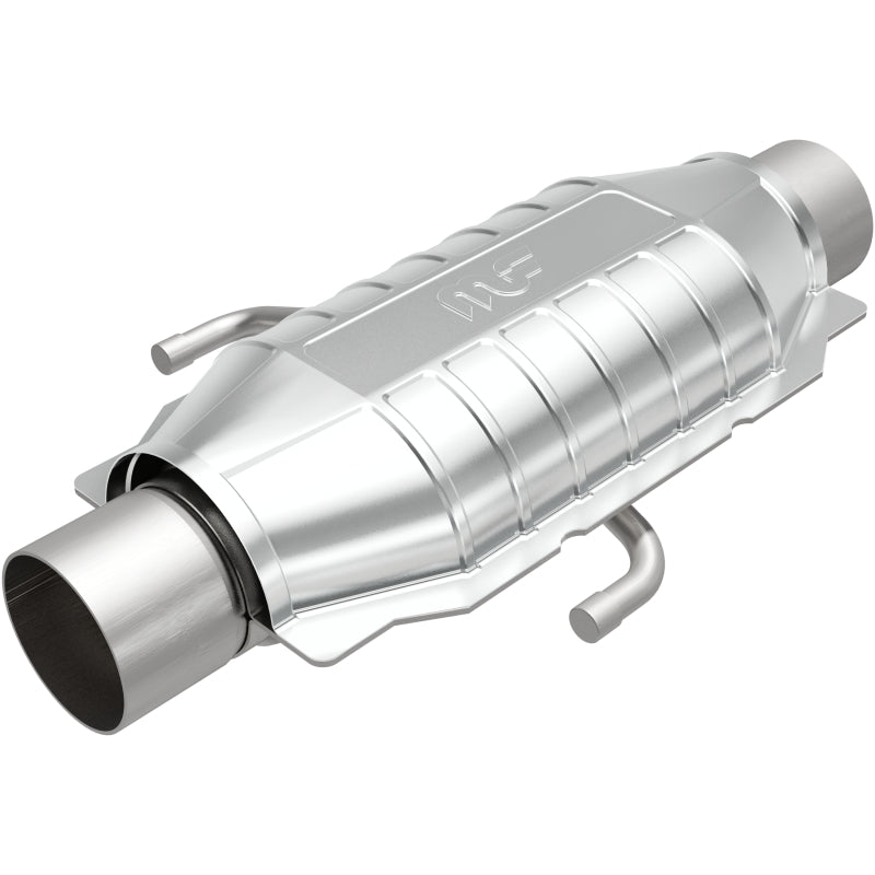 Magnaflow Conv Univ 2.5 Dual Air Stainless Steel Catalytic Converter for 1985-1992 Buick Chevrolet Cadillac Dodge Ford Jeep Pontiac