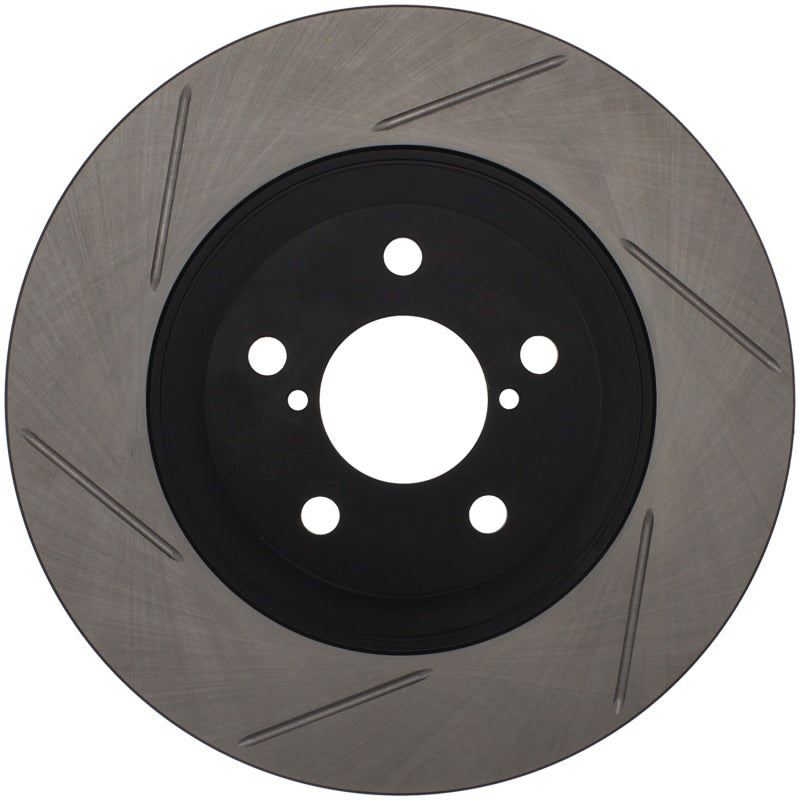 StopTech Power Slot Front Left Slotted Rotor for 06-08 Subaru Legacy, 13 Scion FR-S, 13 Subaru BRZ - OneFastShop