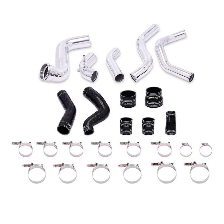 Mishimoto Intercooler Silver Polished Pipes F-150 2011-2014 - OneFastShop