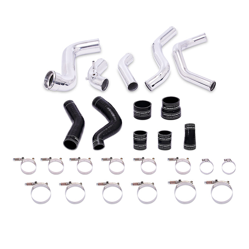 Mishimoto Intercooler with Polished Pipes - Ford F-150 / Expedition / Lincoln Navigator 2011-2017 - Silver, image 5