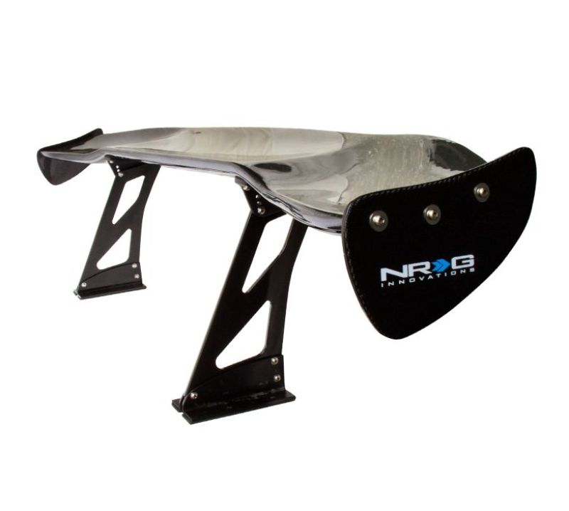 Nrg Carbon Fiber Spoiler - Universal 69in with Nrg Logo - OneFastShop