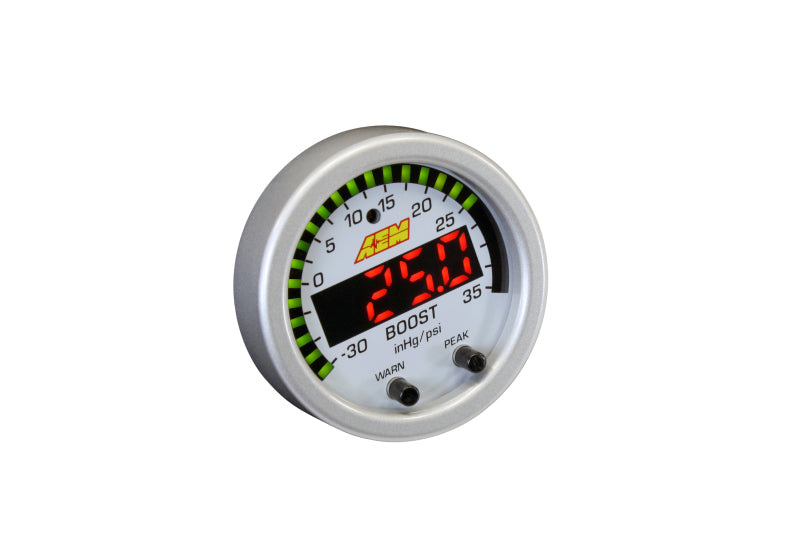 AEM X-Series Boost Pressure Gauge - -30inHg to 35psi, image 11
