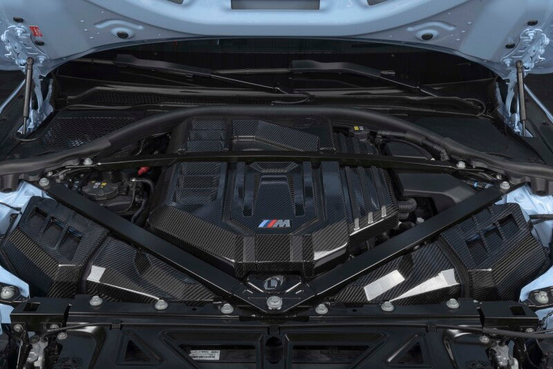 Dinan Carbon Fiber Engine Cover BMW M2/M3/M4 S58 2021-2026 - Gloss Twill with Matte Accents, image 15