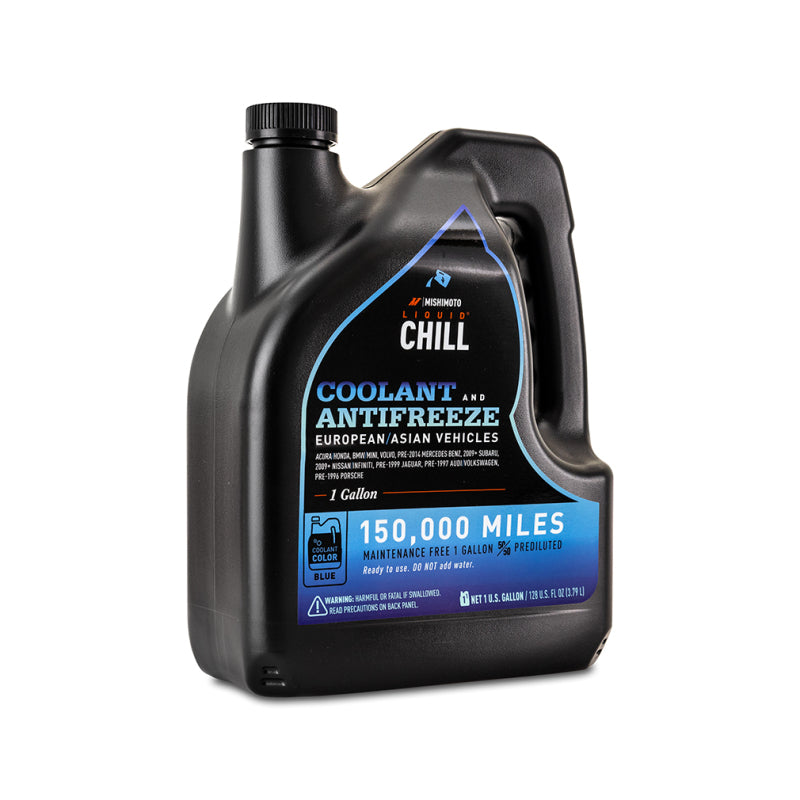 Mishimoto Liquid Chill EG Coolant Blue - European/Asian Vehicles