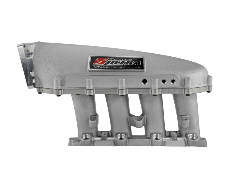 Skunk2 Racing Ultra Series D Series Race Intake Manifold 3.5L Silver for Honda Civic 1988-2000 and CRX 1988-1991