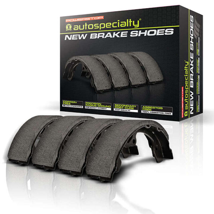 PowerStop Rear Autospecialty Parking Brake Shoes for 65-82 Chevy Corvette - OneFastShop