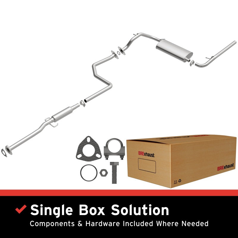 MagnaFlow BRE Direct-Fit Replacement Exhaust Kit System for 1990–1991 Honda Civic - OneFastShop