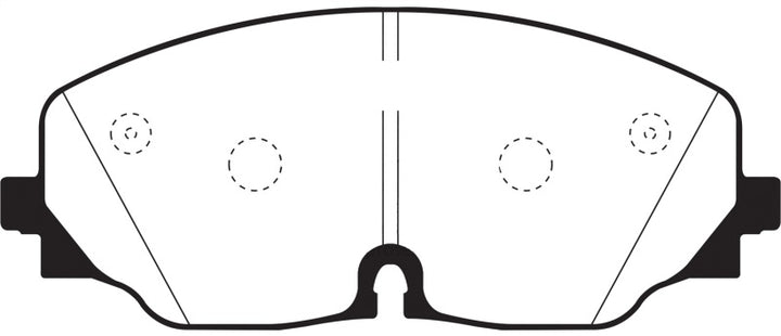 EBC Ultimax Front Brake Pads for 2018-2025 Volkswagen Atlas 2.0L Turbo - OneFastShop