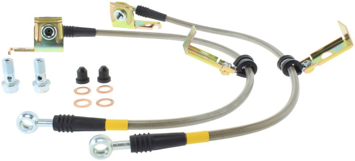 Stoptech Stainless Steel Rear Brake Line Kit for 95-00 Dodge Viper - OneFastShop