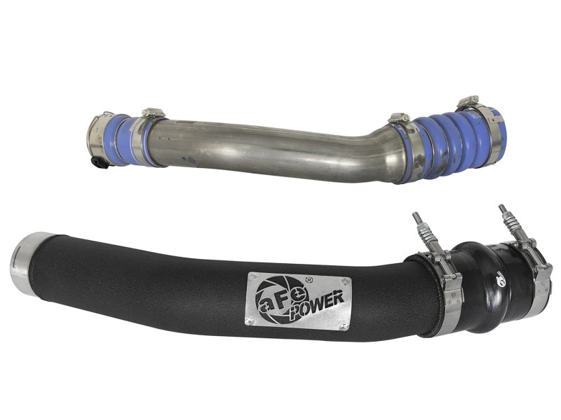 AFe Bladerunner 3in Black Intercooler Tubes for 2017 Ford Diesel Trucks V8 6.7L (td)