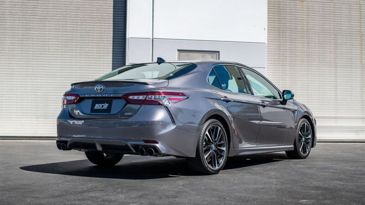 Borla Cat Back Exhaust S-Type Black Chrome for 18-22 Toyota Camry XSE 2.5L i4 FWD 4DR - OneFastShop