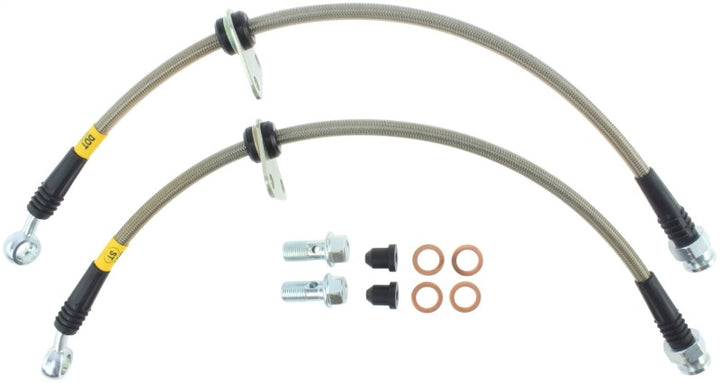 StopTech Stainless Steel Brake Lines for 06-09 Honda S2000 - OneFastShop