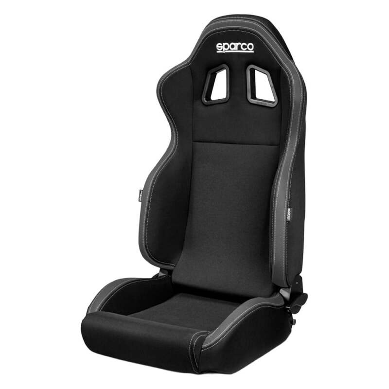Sparco R100 Reclining Sport Seat - Black/Grey