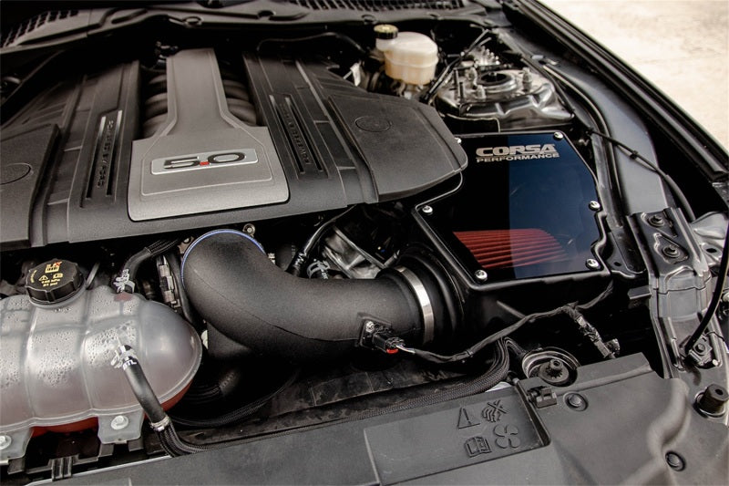 CORSA Performance Cold Air Intake with DryTech Filter for 2018-2023 Ford Mustang GT 5.0L V8