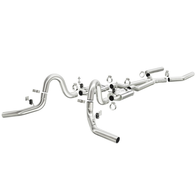 Magnaflow Street Series Exhaust System - GM A-Body 3inch - 64-67 Buick Skylark, Special, Chevrolet Chevelle, El Camino, Malibu, Monte Carlo, Oldsmobile, Pontiac GTO - OneFastShop