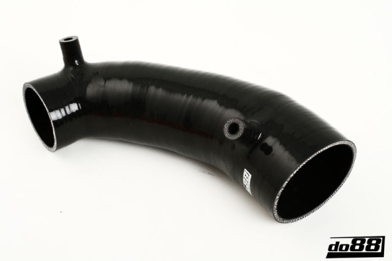 do88 Silicone Turbo Inlet Hose - Saab 9-3 2.8T V6 2006-2011 - Black