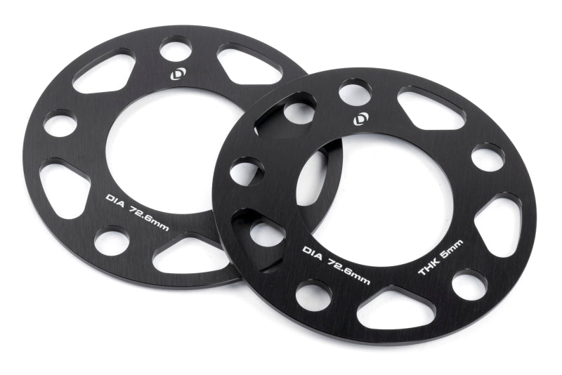 Dinan Wheel Spacers - BMW 5x120 72.6mm CB 5mm Thick - Pair