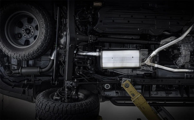 Magnaflow Cat-Back Performance Exhaust System Overland Series High Clearance 2024 2025 Lexus GX550 V6 34L - OneFastShop