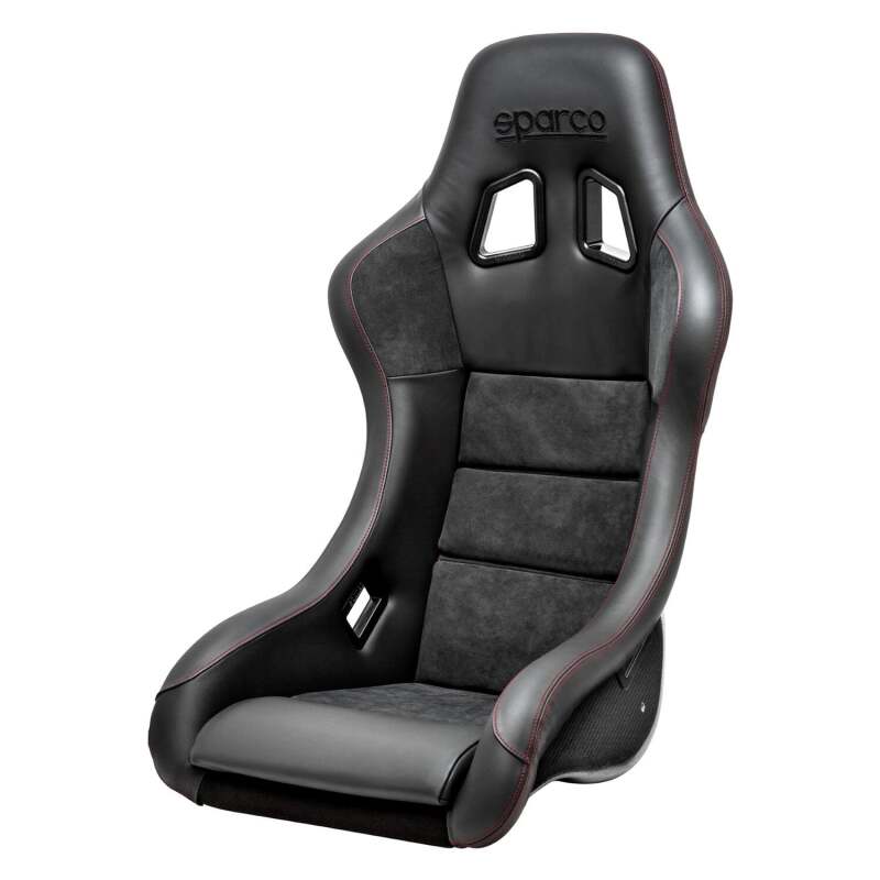 Sparco QRT-C Performance Carbon Racing Seat - Size Large - Black/Red