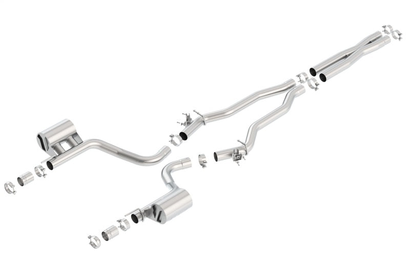 Borla ATAK Catback Exhaust for Dodge Charger Hellcat 6.2L V8 (15-16) with Valves - OneFastShop