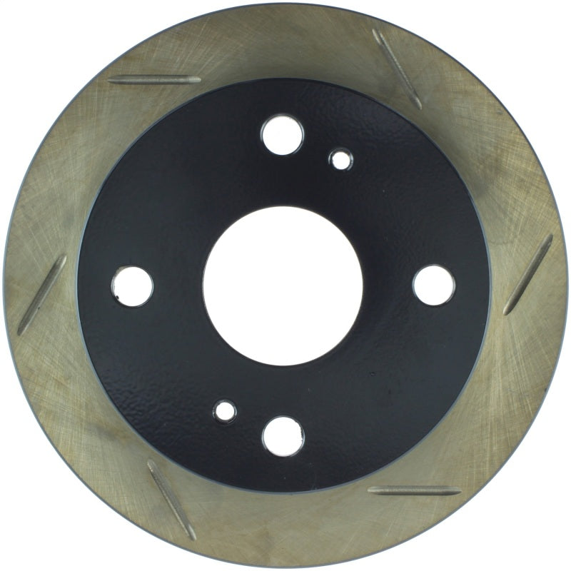 StopTech Slotted Sport Brake Rotor for 1985-1987 Toyota Corolla - OneFastShop