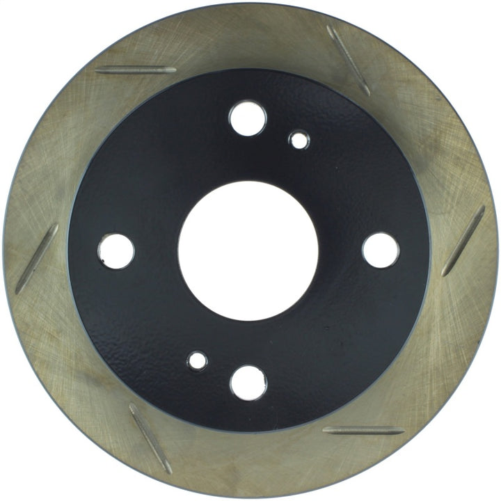 StopTech Slotted Sport Brake Rotor for 1985-1987 Toyota Corolla - OneFastShop