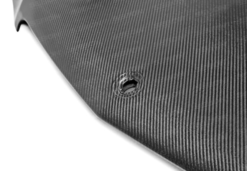 Seibon Carbon Fiber OEM Hood for 12-14 Mercedes Benz C63 AMG - Base, Black Series