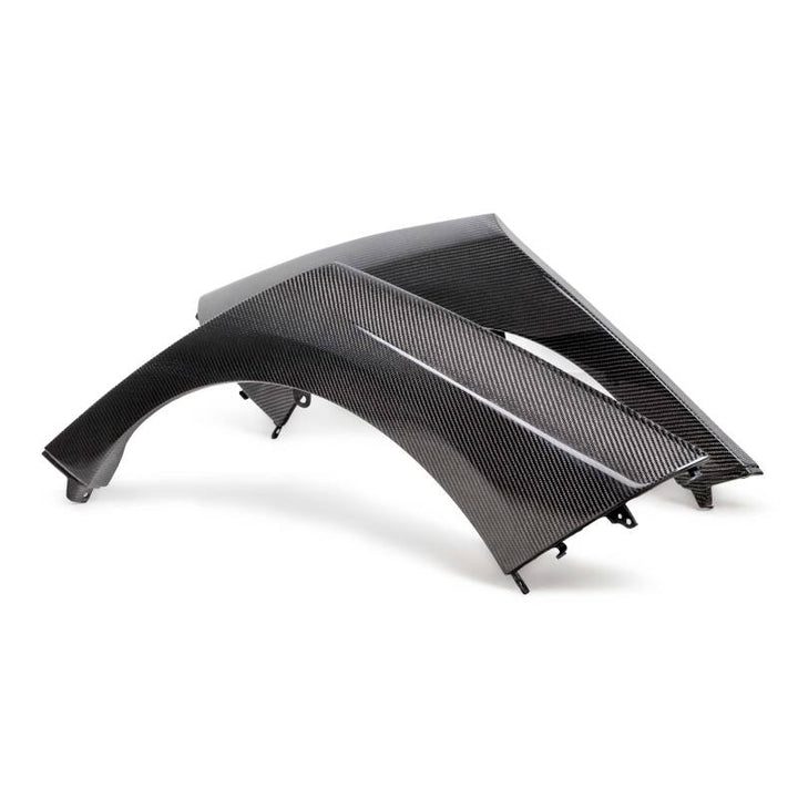 Seibon Carbon Fiber Rear Fender Trim for 2023-2024 Toyota GR Corolla - OneFastShop