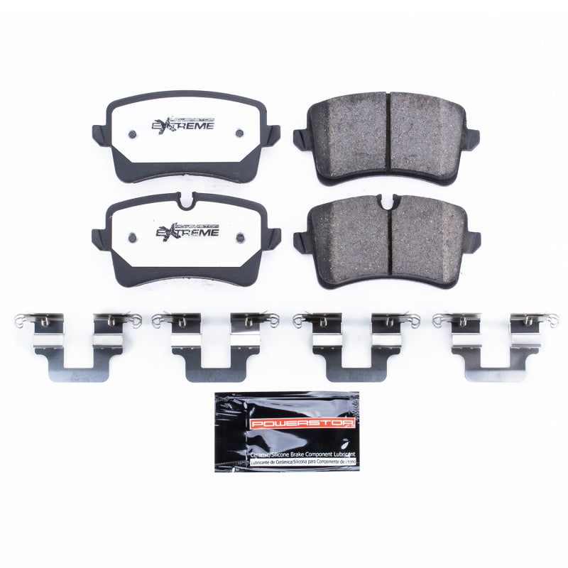 PowerStop Z26 Extreme Street Brake Pads with Hardware for 12-18 Audi A6 - OneFastShop