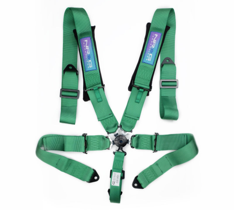 NRG 5-Point 3in SFI 16.1 Cam-Lock Racing Harness - Green