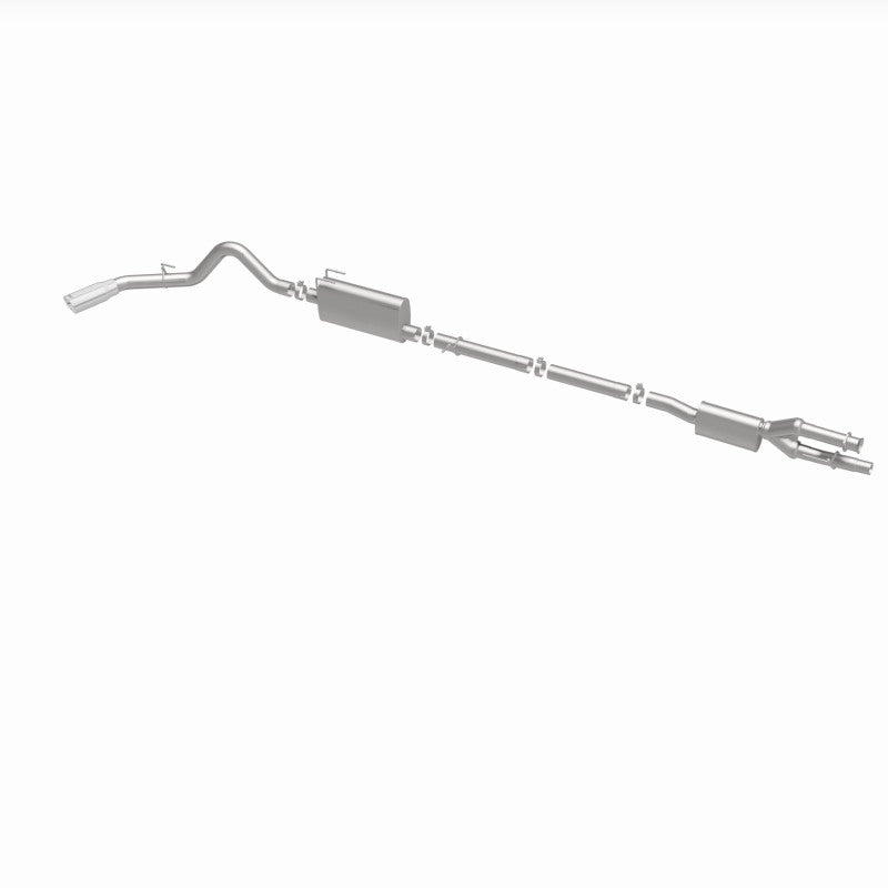 MagnaFlow 3.5in Street Series Cat-Back Exhaust for 2020 Ford F250/F350 - Rear Passenger Exit - Polished Tip