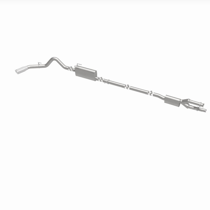 MagnaFlow 3.5in Street Series Cat-Back Exhaust for 2020 Ford F250/F350 - Rear Passenger Exit - Polished Tip