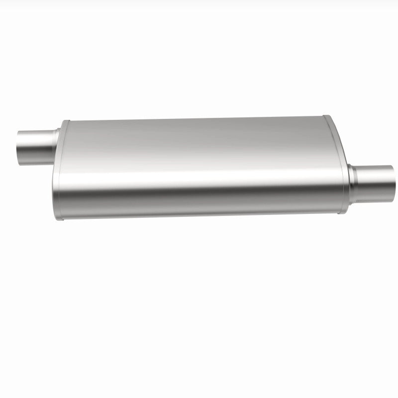 MagnaFlow Stainless Steel Muffler 4X9 Oval 18" - Chevy/GMC - Enhanced Performance