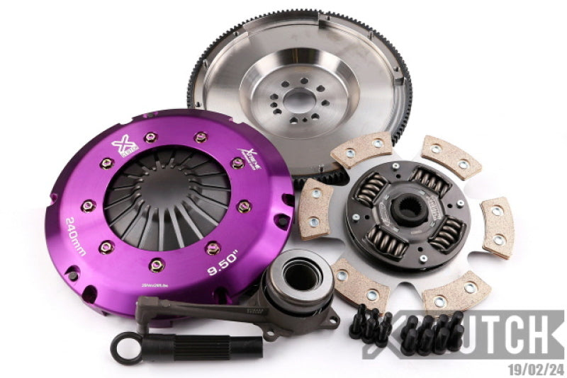 XClutch Stage 2R Extra HD Sprung Ceramic Clutch Kit for 08-09 Audi A3 Sportback 2.0L