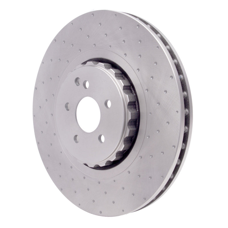 Dynamic Friction Dimpled Front Brake Rotor - Mercedes CL63, CL65, S63, S65 AMG 2007-2014, image 5