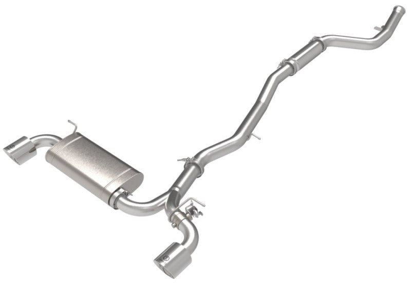 aFe Takeda Cat-Back Exhaust - Toyota GR Supra 2.0L 2021-2024 - Polished Tips, image 8