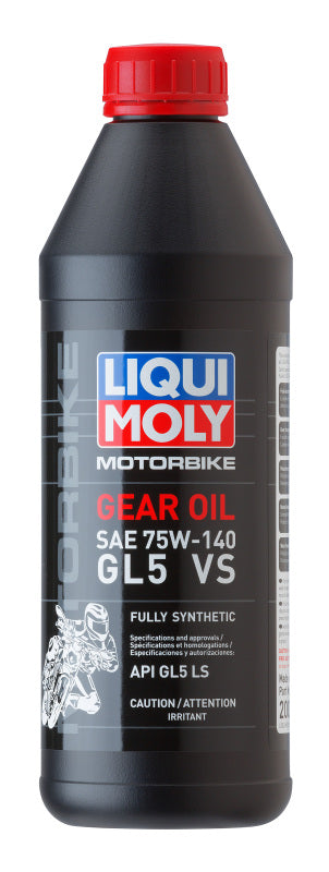 LIQUI MOLY 1L Motorbike Gear Oil GL5 SAE 75W140 for Arctic Cat Kawasaki Moto Guzzi Yamaha - OneFastShop