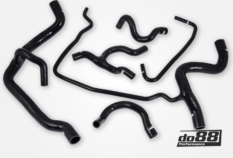 do88 Silicone Coolant Hose Kit - SAAB 9-5 2.0T Turbo4 2010-2011 - Black