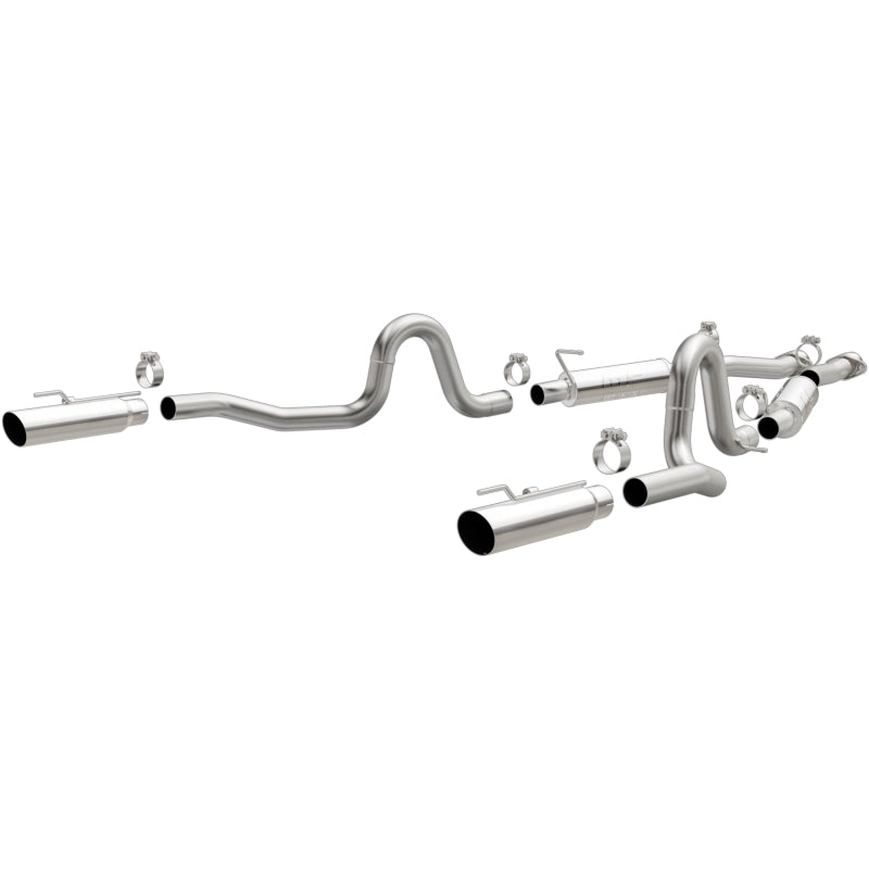 MagnaFlow Competition Series Cat-Back Exhaust System Ford Mustang GT 4.6L 99-04 - OneFastShop